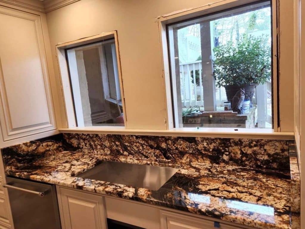 granite kitchen countertops price