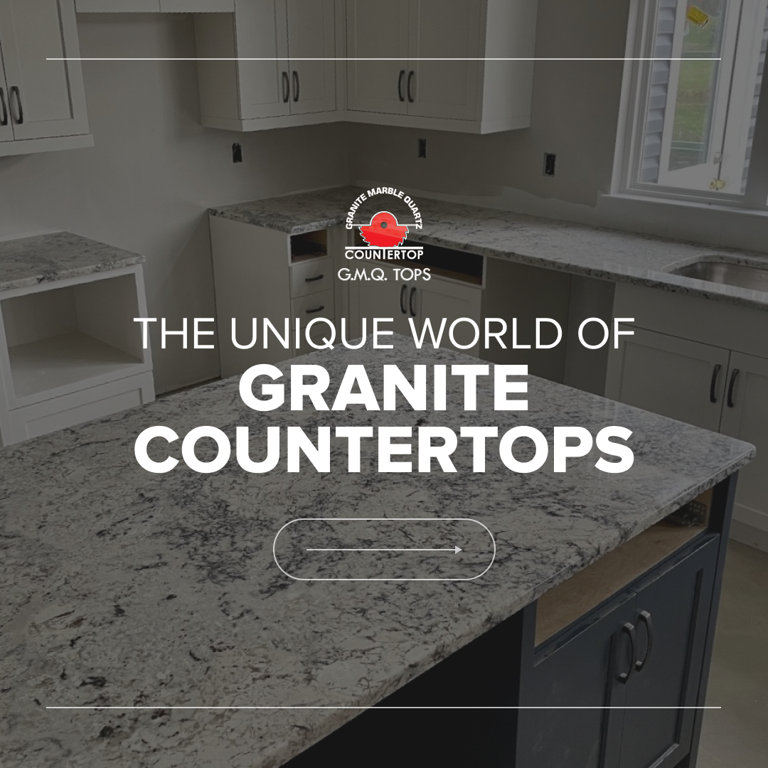 Discover the Perfect Granite Colors for Kitchen Countertops with GMQ Tops